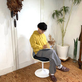 ノール / Knoll チューリップチェア 【ネイビー】 デニム ダイニングチェア 張替え済み エーロ・サーリネン ヴィンテージ