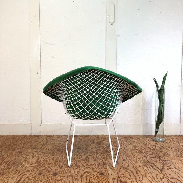 ノル / Knoll ダイヤモンドチェア スモール フルカバー グリーン ヴィンテージ