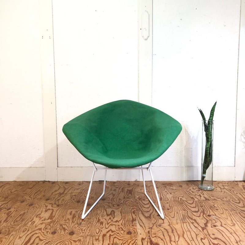 ノル / Knoll ダイヤモンドチェア スモール フルカバー グリーン ヴィンテージ