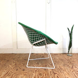 ノル / Knoll ダイヤモンドチェア スモール フルカバー グリーン ヴィンテージ