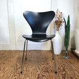 フリッツ・ハンセン / FRITZ HANSEN セブンチェア 【2】 ブラック アルネ・ヤコブセン 中古