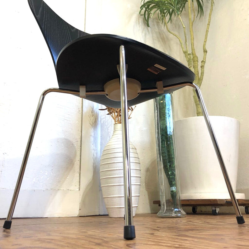 フリッツ・ハンセン / FRITZ HANSEN セブンチェア 【2】 ブラック アルネ・ヤコブセン 中古