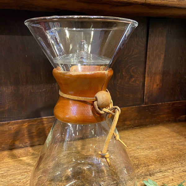 ケメックス / CHEMEX コーヒーメーカー オールドケメックス CM-4 蓋・フィルター・取扱説明書付 ヴィンテージ