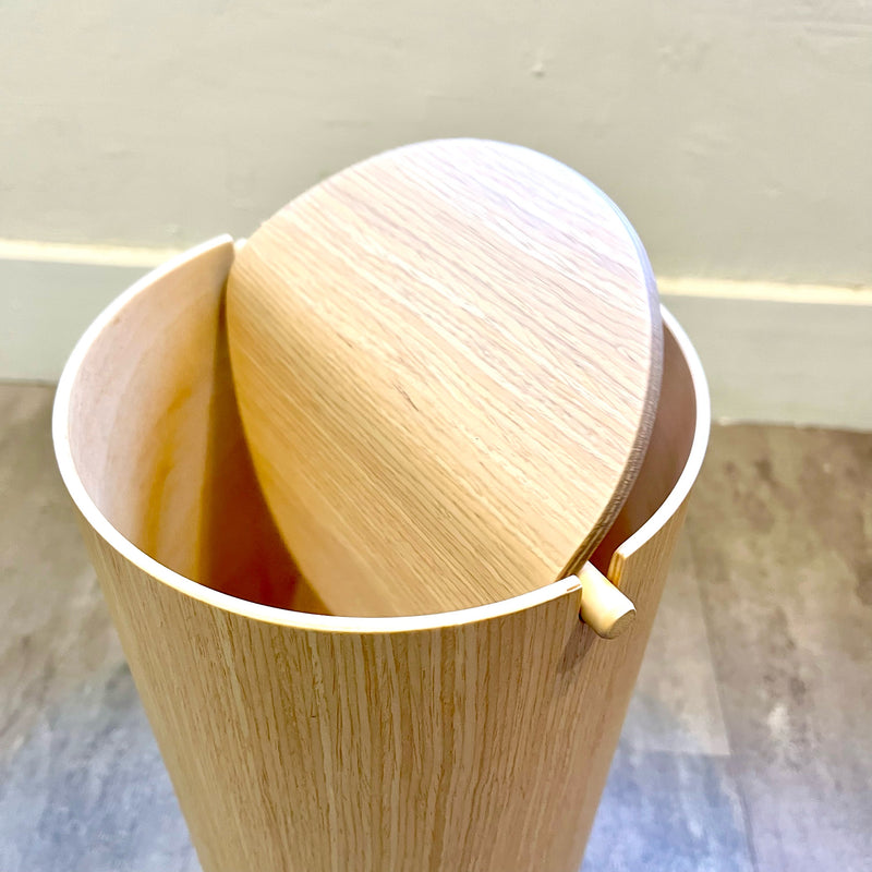 サイトーウッド / SAITO WOOD BASKET flap lid ダストボックス 回転フタ