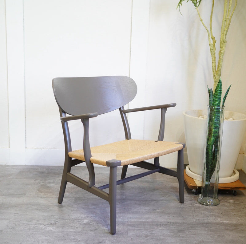 カールハンセン＆サン / Carl Hansen & Søn  CH22 ラウンジチェア ハンスJ.ウェグナー グレー