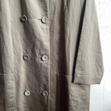 【古着】アトリエナルセ / atelier naruse  ダブルボタンスプリングコート / W button spring coat チャコール / charcoal