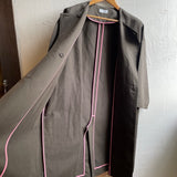 【古着】アトリエナルセ / atelier naruse  ダブルボタンスプリングコート / W button spring coat チャコール / charcoal