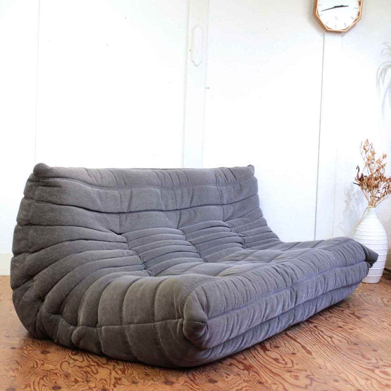 リーン・ロゼ / ligne roset トーゴ トリプルソファ スワロフスキーエレメント 限定品 中古