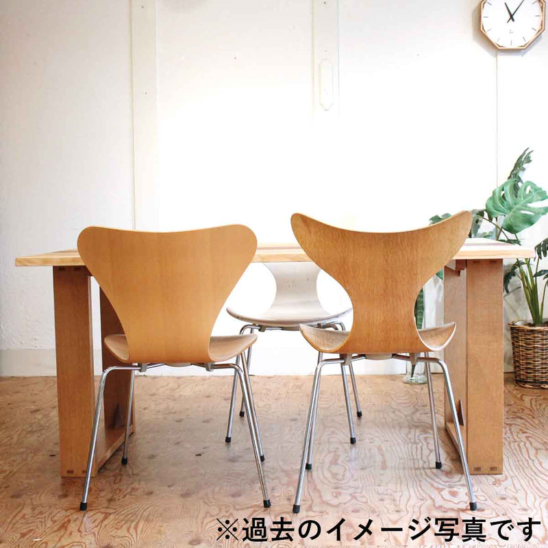 フリッツ・ハンセン / FRITZ HANSEN セブンチェア【柾目】アルネ・ヤコブセン ビーチ  住宅展示場展示品